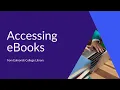 Accessing eBooks through Edmonds College Library