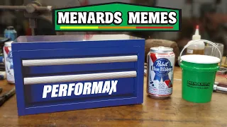Meme Tools Menards Mini Toolbox and Mini Busket