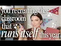 These 5 Rules Will Give You Your TEACHER SPARKLE Back a Contagiously Calm Classroom