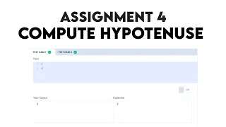 Compute Hypotenuse Assignment 4 CCBP NxtWave CCBP 4 0 Telugu Python Coding
