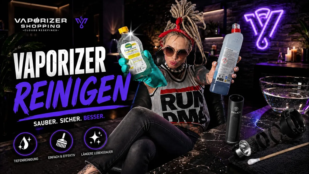 Vaporizer Reinigung und Pflege auf YouTube