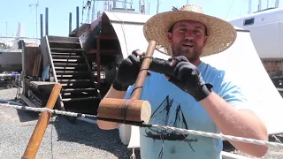 Salt & Tar: Episode 41-Traditional Rigging Done Modern Style and, of course, sheathing