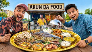 We Tried Kolkata’s BIGGEST Viral Thali 😱😱 * घटिया खाना * @theindianmukbanger1596 