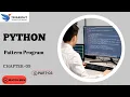 Python Pattern Programs - Part 3 Number Pyramid Patterns Chapter 9