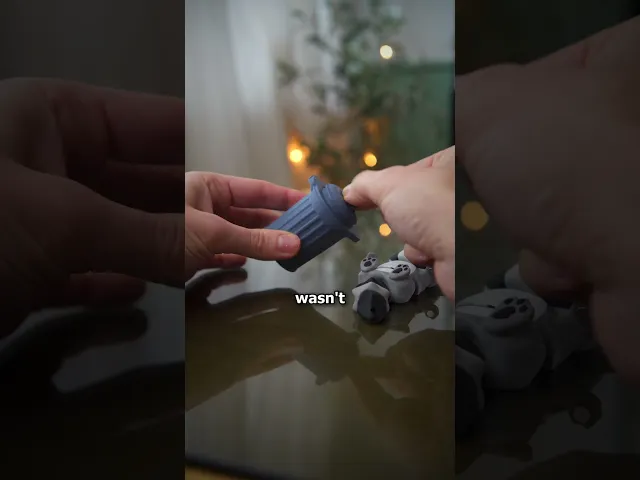 Rusty, the Flexi Raccoon - Magnetic Hand-Holding Companion video thumbnail