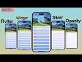 Flutter SliverOpacity and SliverList Tutorial Sliver Widgets for App Design in Flutter
