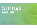MATLAB Strings