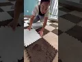 Carpet Squares Puzzle Mat - Plush Interlocking Carpet Tiles