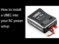 RC Flying How to install a UBEC to power only the retracts