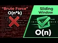 Maximum Sum Subarray of Size K Sliding Window Explained