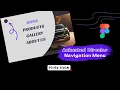 Creating Animated Circle Navigation Menu In Figma