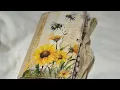 Bee Themed Journal - Handmade