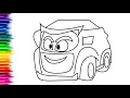 Prank Batwheels Drawing Painting Coloring For Kids and Toddlers - Kids Art Cartoonito