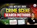 UGC NET Dec 2026 Forensic Science Crime Scene Search Methods Complete Concept Mansi Ma am
