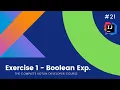 The Complete Kotlin Course - Exercise 1 Boolean Expressions