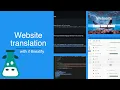 Low-code No-code website internationalization i18n with i18next