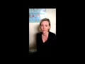 Testamonial from a massage therapist