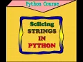 String Slicing In Python Python Course Part7 Strings Sclicing Email Slicer