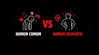 A diferença entre o homem comum e o homem desperto