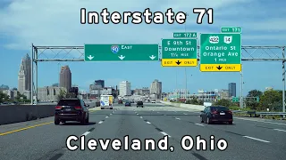 Interstate 71 North - Cleveland Ohio