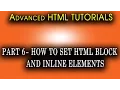 How to Set Html Block and Inline Elements Tuto Campus HTML