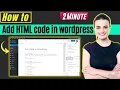 Download Lagu How to add HTML code in wordpress 2024