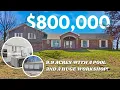 Private Estate on Nearly 10 Acres Pool 2 Shops Remodeled Home in Battlefield