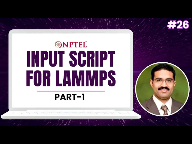 Lammps Output Input Script Example Transcript of #26 Input Script for LAMMPS | Part 1 | Foundations of ...