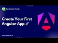 Angular Basics Installation Project Setup Components Project Flow Part - 2 Tamil