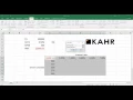 Data Table Part 1 - Two Variables One Formula