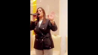 الفنانه هاجر ظافر يانور العين     دندنها