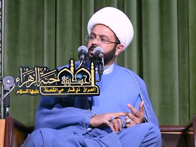 ⁣نعيب زماننا والعيب فينا وما لزمانا عيب سوانا _ سماحة الشيخ مهدي الطرفي 