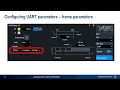 Analyzing UART with the RTM3000