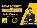 Logical Operators in JavaScript AND OR NOT Explained with Examples by Er Sanjay Sir