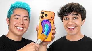 I Surprised Brent Rivera With A Custom iPhone Mural!
