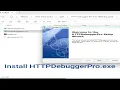 Installing HTTP Debugger Pro