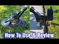 Black And Decker String Trimmer Edger - How To Use Review