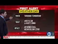 Technical Discussion First Alert Weather Days for a bitter wind chill