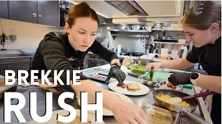 The Breakfast RUSH onboard a Super Yacht