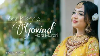 shri krishna govind hare murari cover song by simpal kharel krishna bhajan 2022 bhakti song