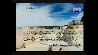 اتى امر الله فلا تستعجلوه سبحانه وتعالى عما يشركون ينزل الملائكة بالروح سورة النحل مشاري العفاسي 