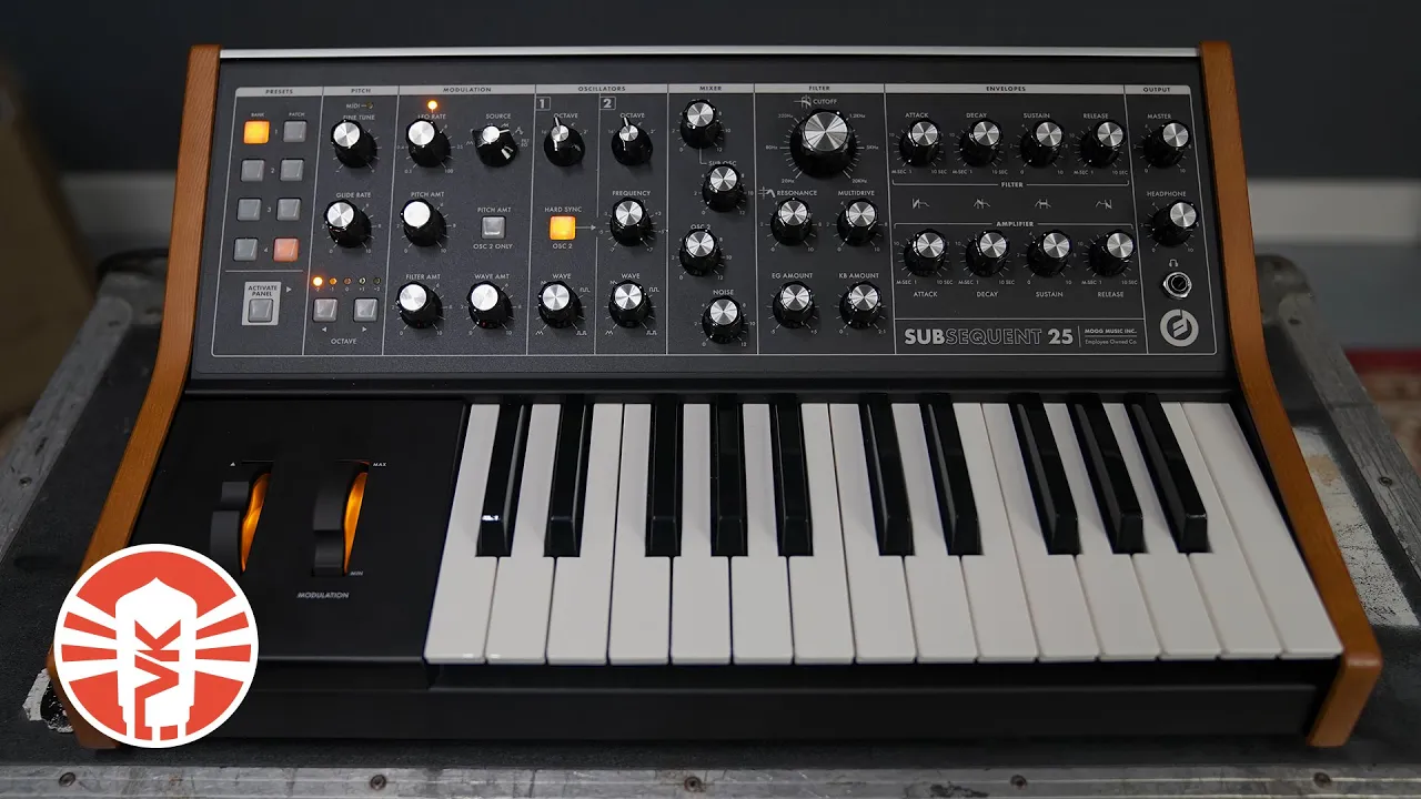 Moog Subsequent 25 Analog Synthesizer | Sweetwater