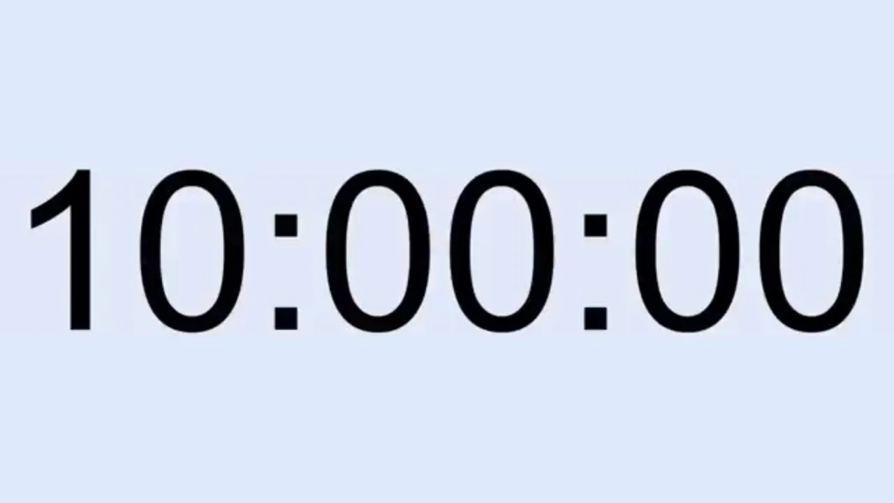 10 hour timer