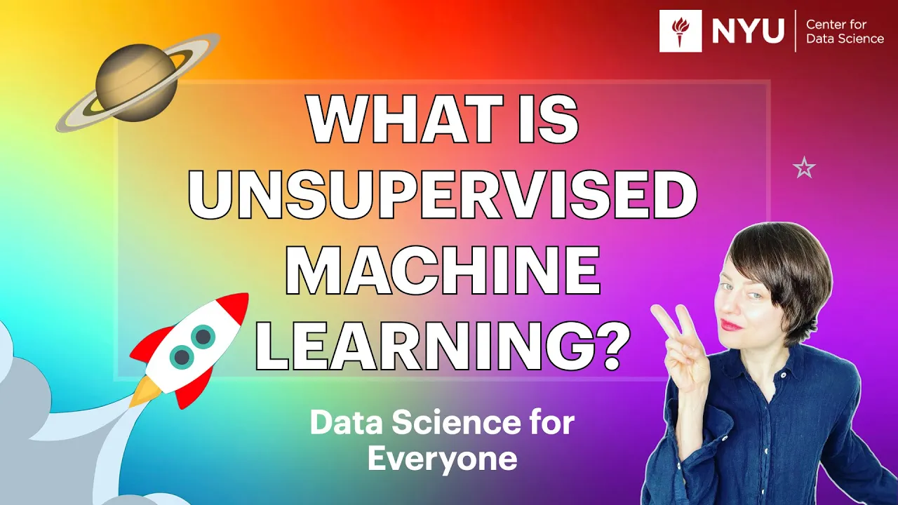 Unsupervised machine learning | 21 Data Science for Everyone @ NYU