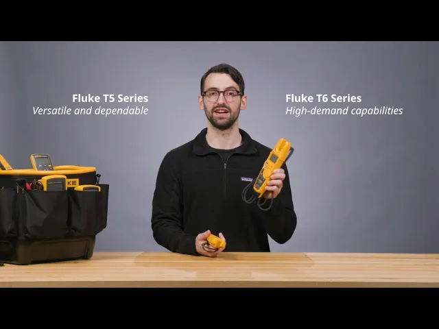 Video thumbnail for the FLUKE T5 Vs T6
