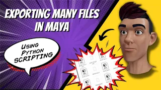 Exporting Many Files in Maya at the Same Time Using Python Scripting
