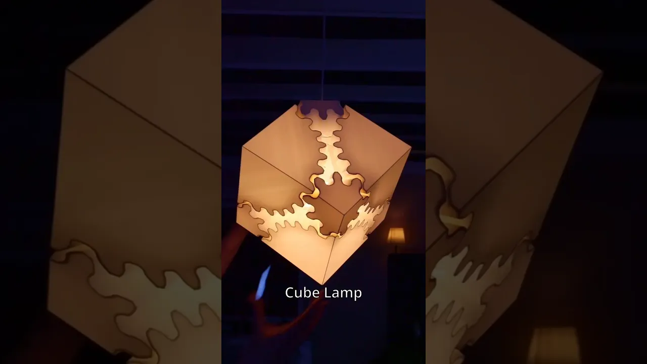 Gear Cube Lamp Ceiling video thumbnail