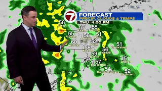 Full forecast with Meteorologist Chris Lambert May 12 5 a m