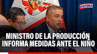 🔴🔵 Ministro de la Producción se presenta ante la Comisión en asuntos de Desarrollo del Senado