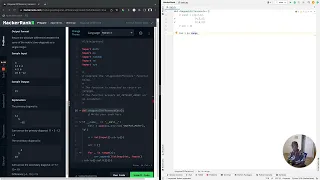HackerRank Diagonal Difference Solution Python